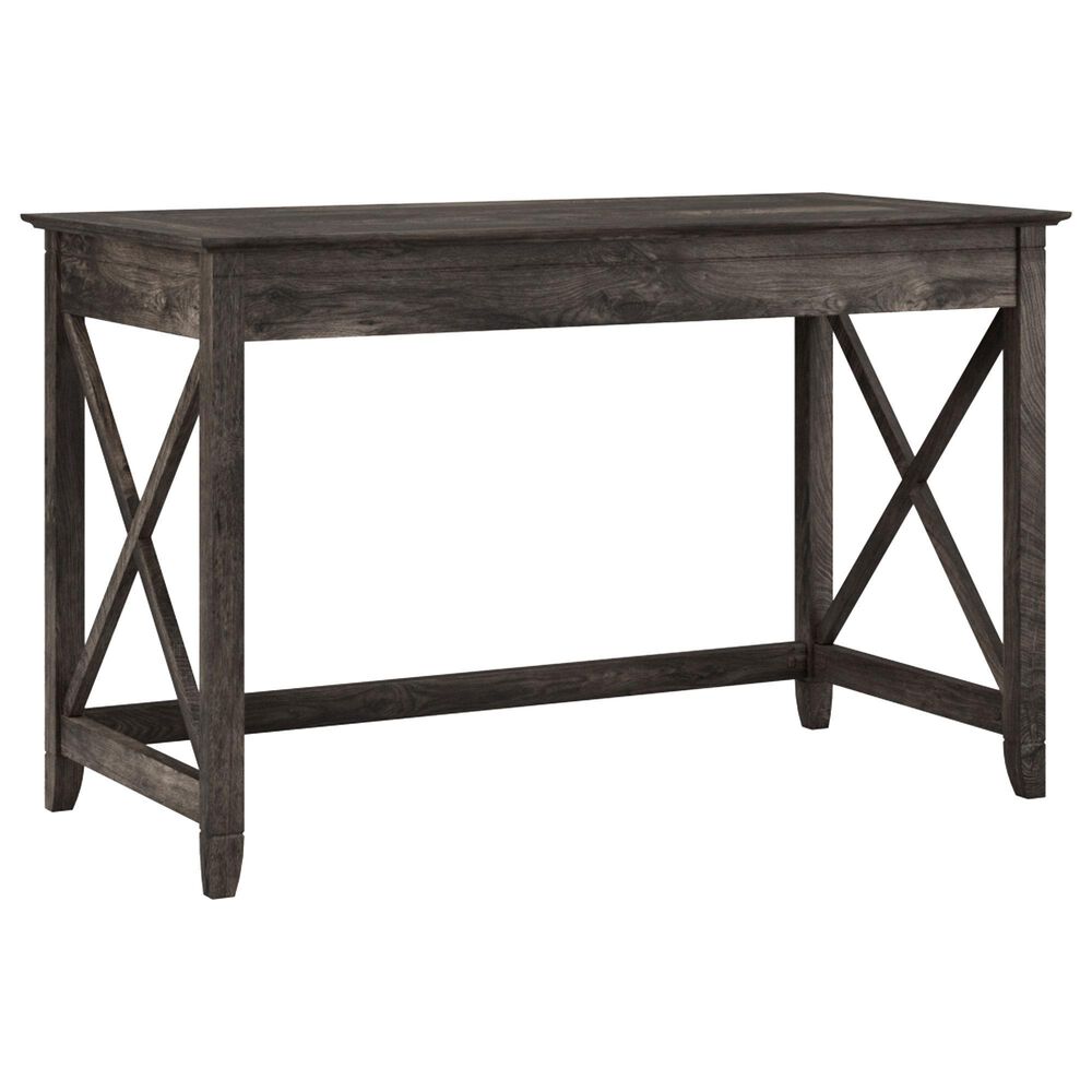 Bush Key West 48" Writing Desk in Dark Gray Hickory, , large