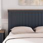 Ashley Landocken Queen Panel Bed in Brown and Blue, , large