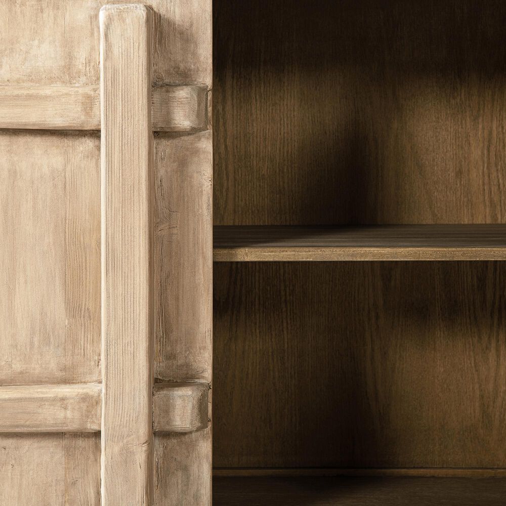Jennifer Taylor Home Rowan 48" 2-Door Accent Storage Cabinet in Heritage Light Natural Brown, , large