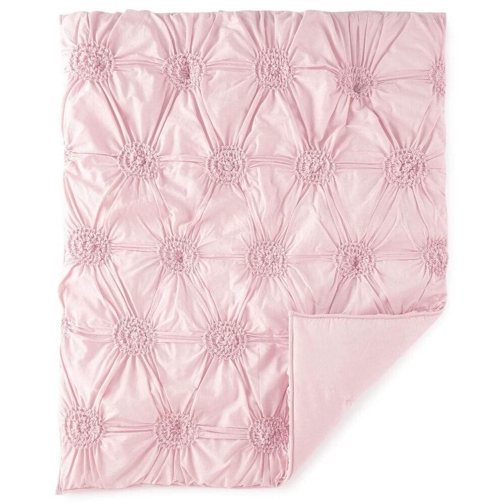 Levtex Willow 5-Piece Nursery Crib Bedding Set in Pink, , large
