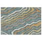 Dalyn Rug Company Kenner Teal 1"8" x 2"6" Area Rug, , large