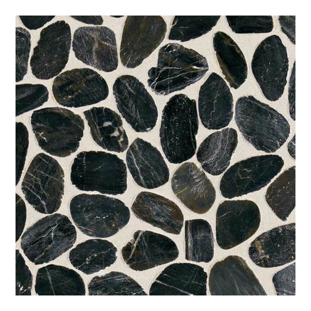 Dal-Tile Stone Mosaics Black River 12" x 12" Porcelain Mosaic Sheet, , large