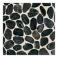 Dal-Tile Stone Mosaics Black River 12" x 12" Porcelain Mosaic Sheet, , large