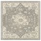 Surya Caesar 9"9" Square Charcoal, Taupe, Tan, Black, Light Beige and Brown Area Rug, , large