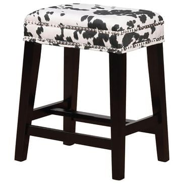 Linden Boulevard Wyatt Counter Stool in Black, , large