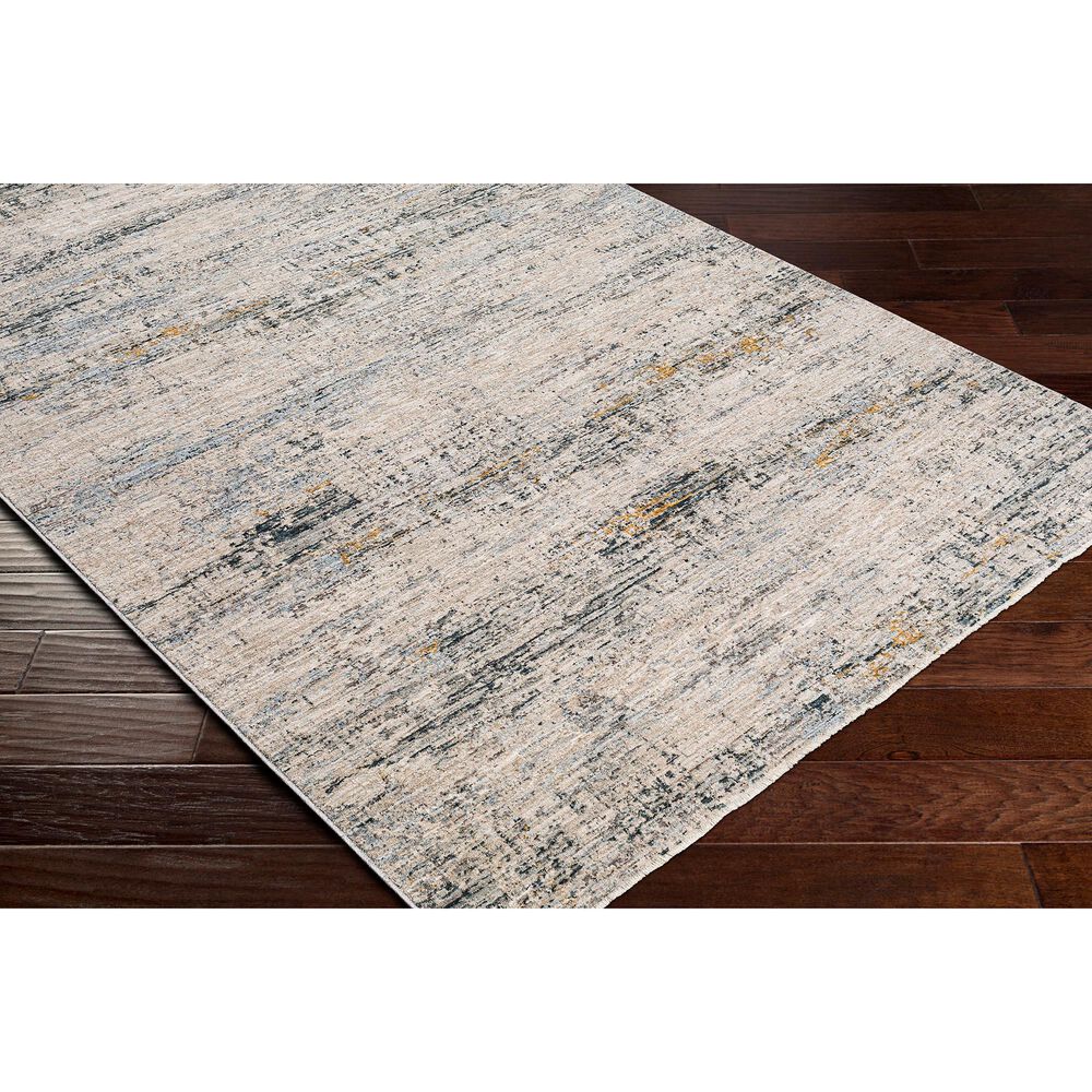 Surya Laila 5&#39; x 7&#39;6&quot; Teal, Sage, Saffron, Gray and Cream Area Rug, , large