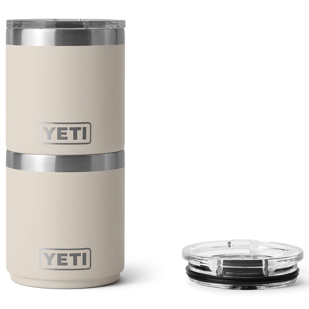 YETI Rambler 10 Oz Stackable Lowball 2.0 with MagSlider Lid in Cape Taupe, , large