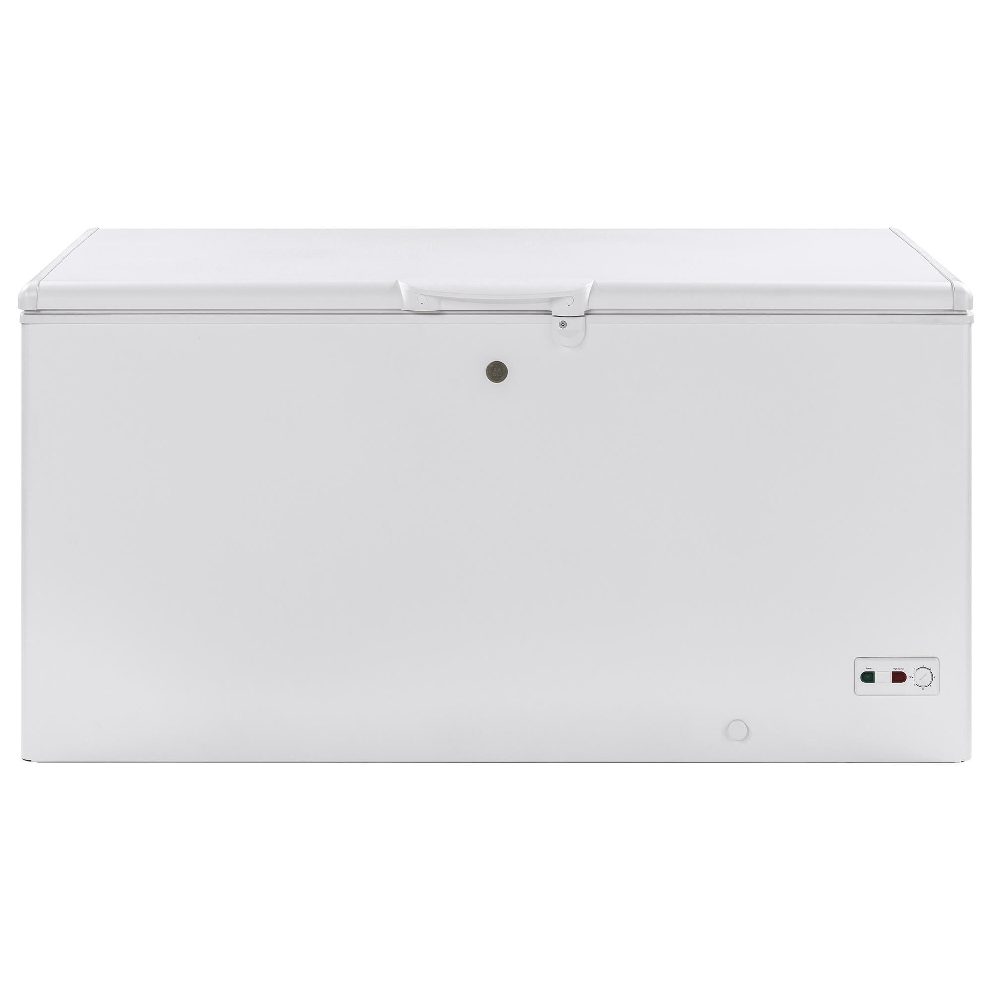 Chest outlet freezer ge