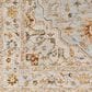 Surya Reina Light Gray, Cream, Denim, Mustard, Rust, Olive and Light Brown 6"7" x 9"6" Area Rug, , large