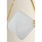Corbett Lighting Solara 1-Light Pendant in Vintage Polished Brass, , large