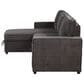 Global Furniture USA Pull-Out Sofa W/Reversible Chaise, , large