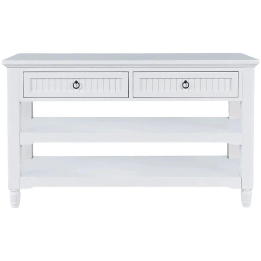 Waltham Westport Sofa Table in White, , large