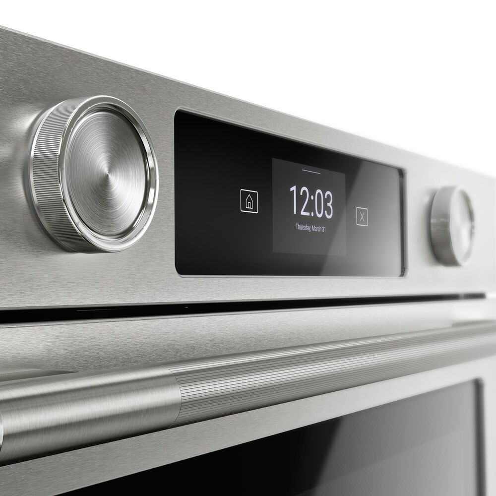 KitchenAid 2-Piece Kitchen Package with PrintShield Stainless Steel 30" Smart Single Wall Oven and Black 36" Induction Cooktop, , large
