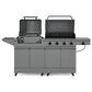 Tytus Anaheim and Emberwood 3-Piece Modular Duo with Pellet Grill in Gunmetal Gray, , large
