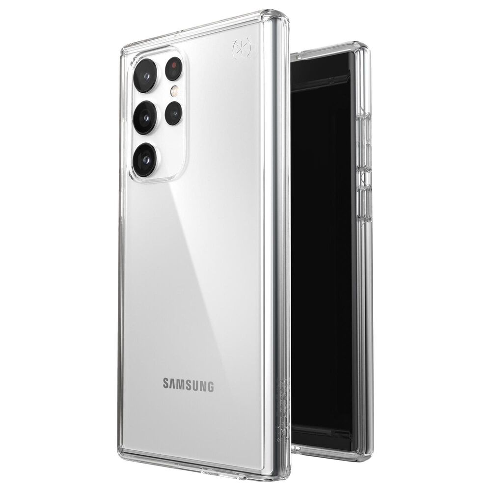 Speck Presidio Perfect Case for Samsung Galaxy S22 Ultra in Clear, , large