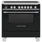 Fisher & Paykel 36" Classic Induction Range with 5 Burners in Black, , large