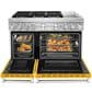 KitchenAid 6.3 Cu. Ft. Freestanding Double Oven Dual Fuel Range with True Convection in Yellow Pepper, , large
