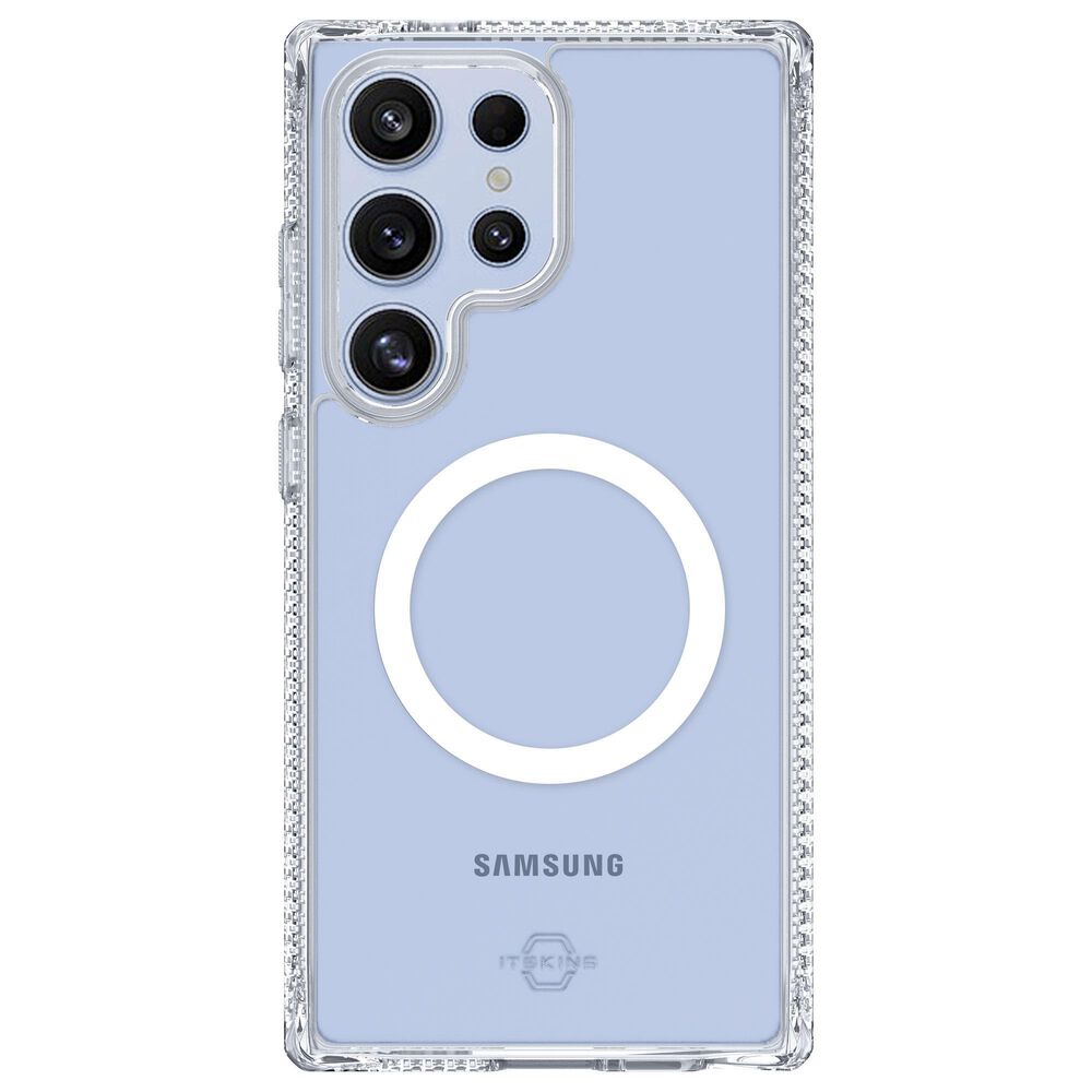 ITSkins Hybrid R Clear Magsafe Case for Samsung Galaxy S25 Ultra in Transparent, , large