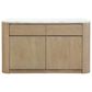 Club Collection By Sunpan Romilly Kitchen Island in Light Wash and White, , large