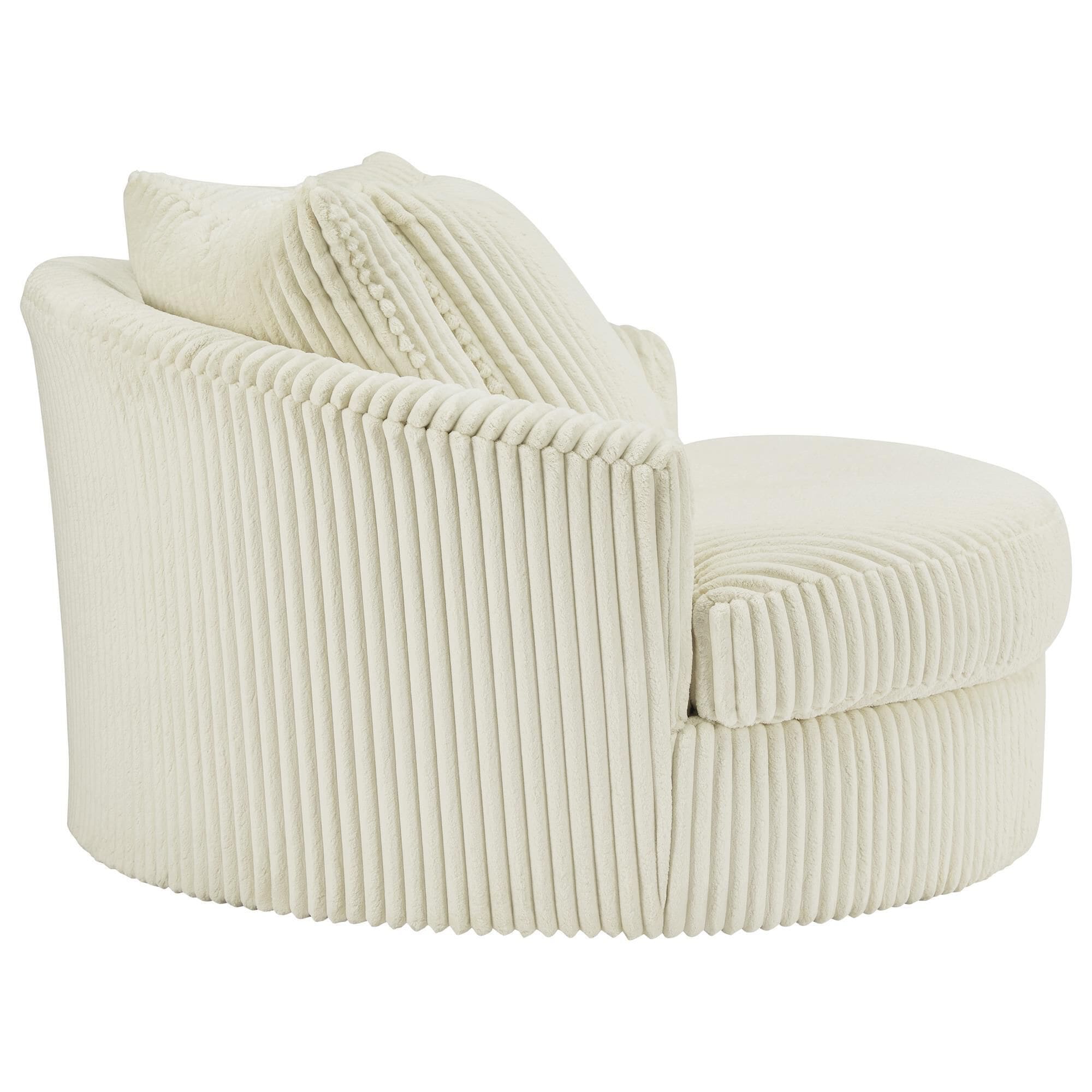 Signature Design by Ashley Lindyn Oversized Swivel Accent Chair in