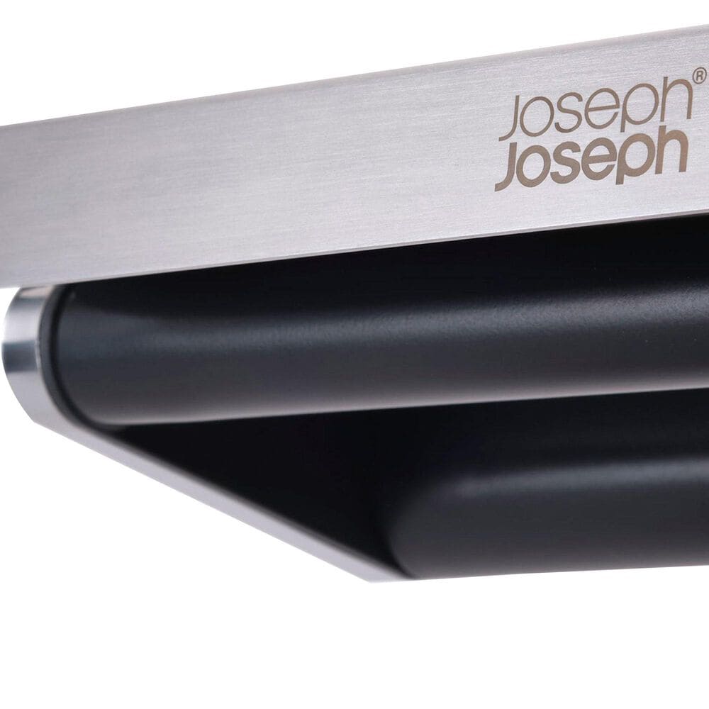 Joseph Joseph RollGrip Under-Shelf Kitchen Roll Holder in Stainless Steel, , large