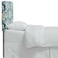 Skyline Furniture Elly California King Headboard in Peacock Blue and White, , large