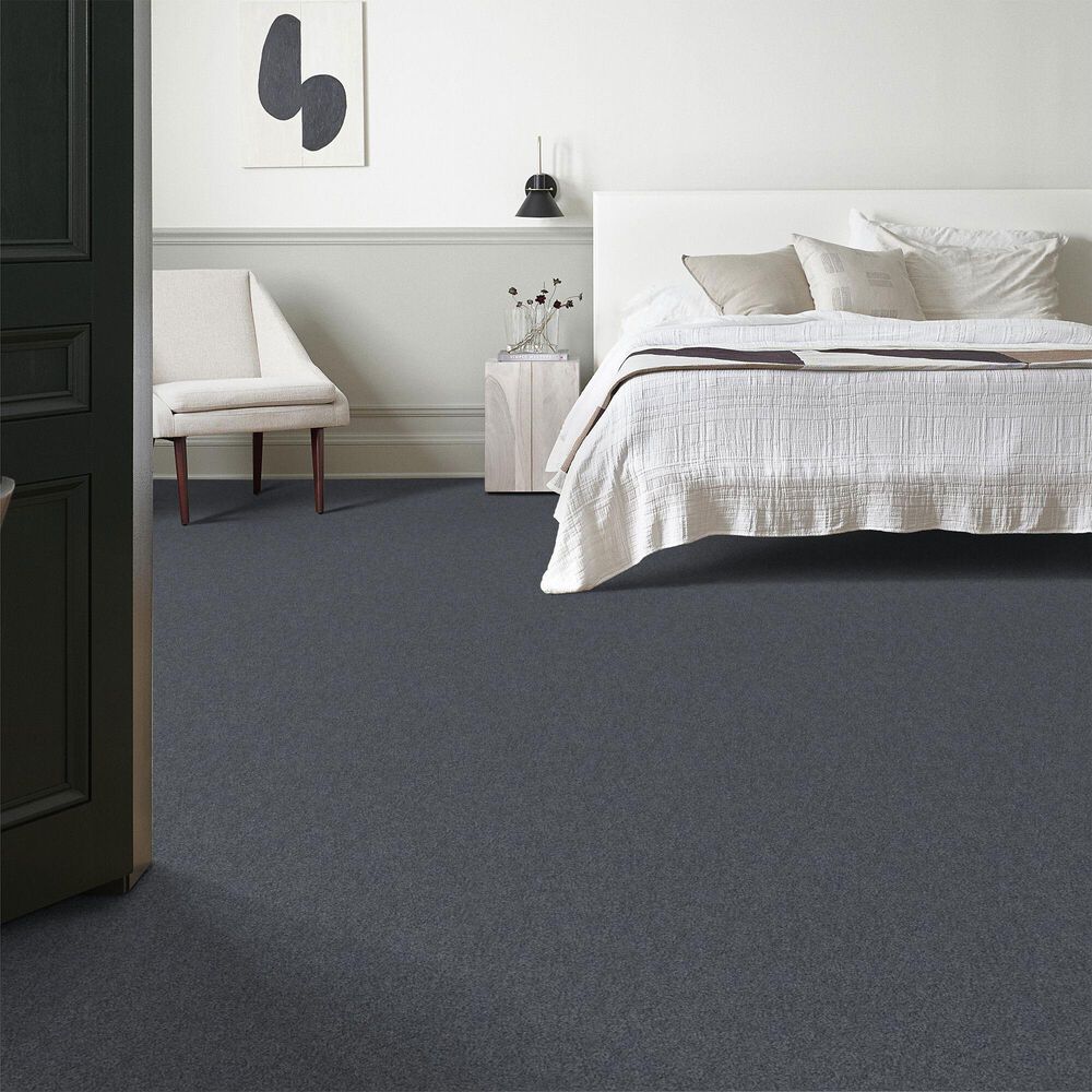 Shaw Live On Comfort Carpet in Faded Denim, , large
