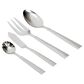 Spice by Tia Mowry Prato 24-Piece Flatware Set in Stainless Steel, , large