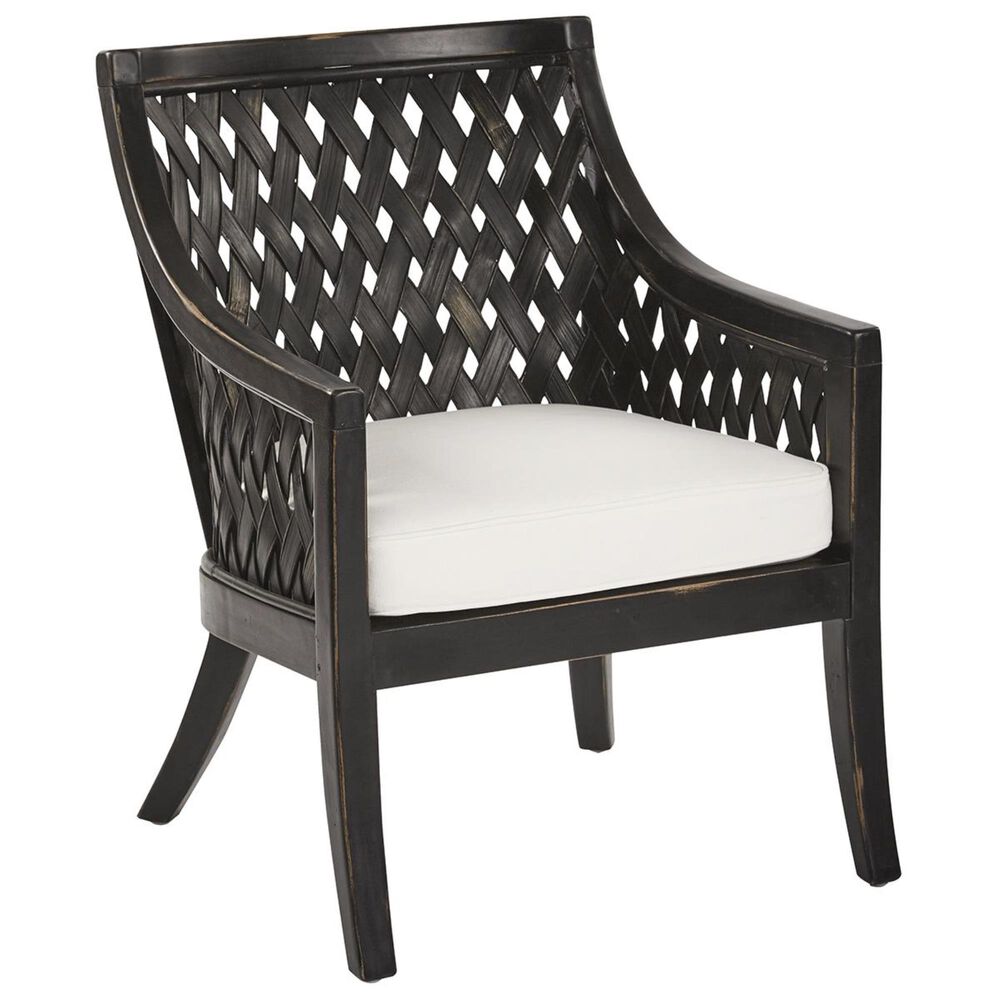 OSP Home Plantation Lounge Chair in Black, , large