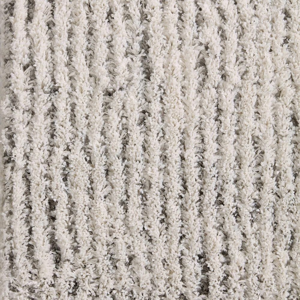 Loloi Levitt Shag 9&#39;3&quot; x 13&#39; Ivory and Grey Area Rug, , large