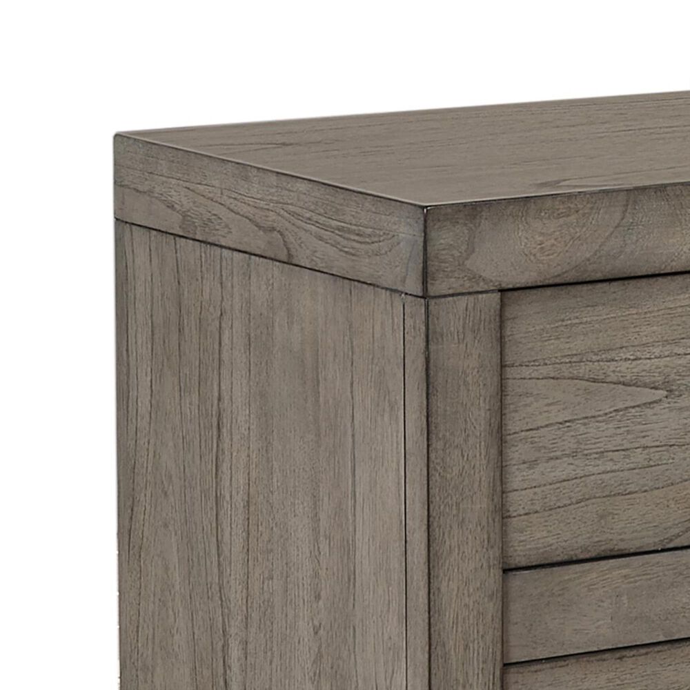 at HOME Modern Loft 2 Drawer Nightstand in Greystone, , large