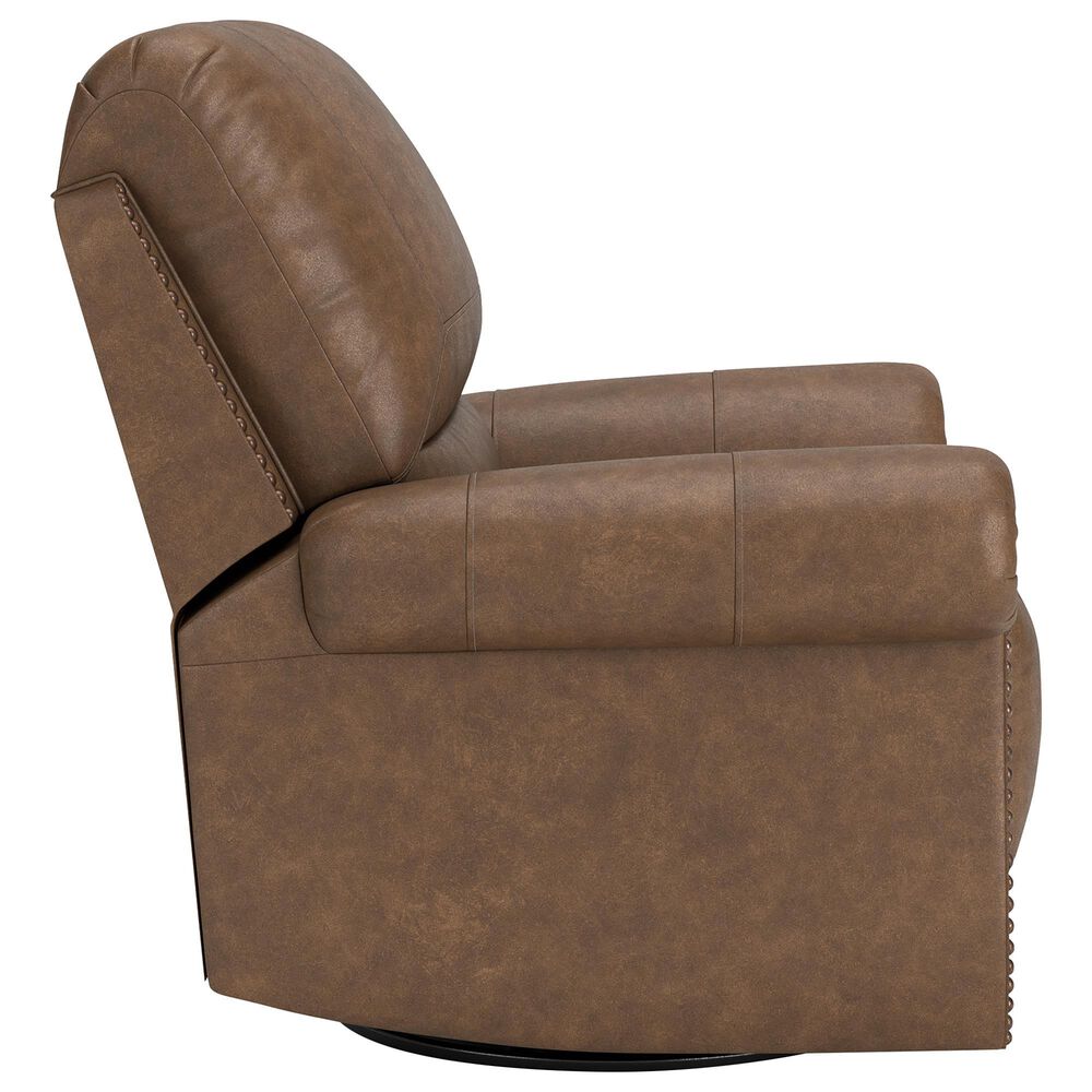 Ashley Chasemore Manual Swivel Glider Recliner in Earth, , large