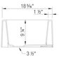Blanco Ikon 27" Apron Front Single Bowl Sink in Soft White, , large
