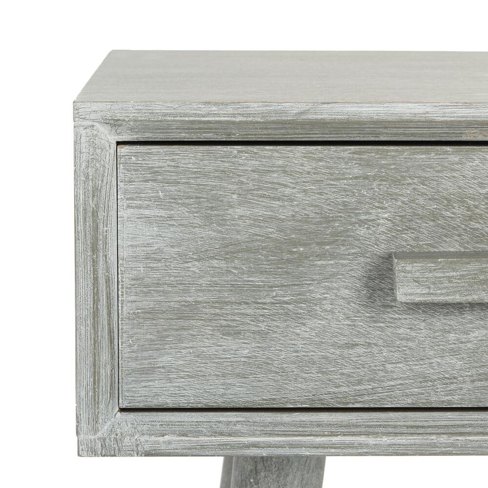Safavieh Dean 2-Drawer Console Table in Slate Grey, , large