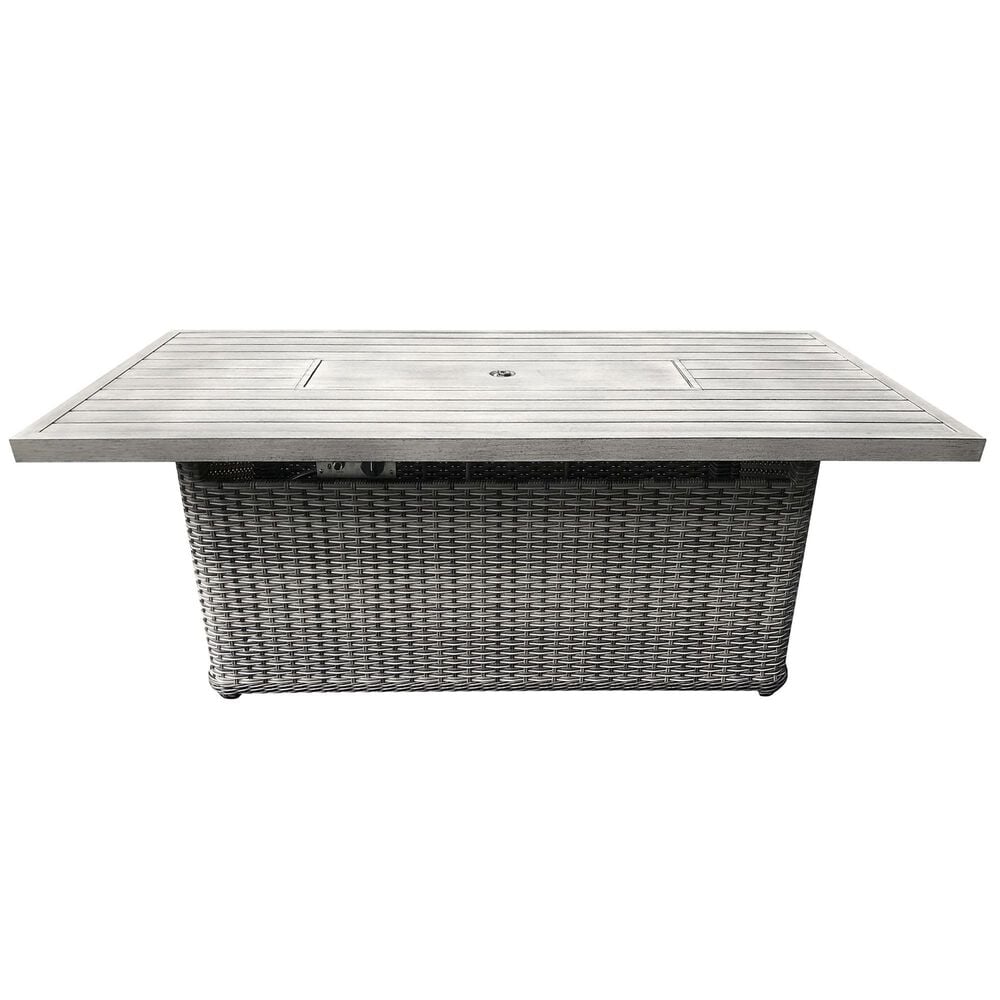 World Source 7-Piece Dining Set in Gray, , large