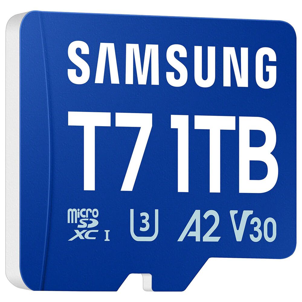 Samsung 1TB T7 UHS-I microSDXC Memory Card in Blue, , large