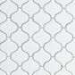 MS International Domino White Glossy Arabesque 12" x 12" Mosaic Sheet, , large