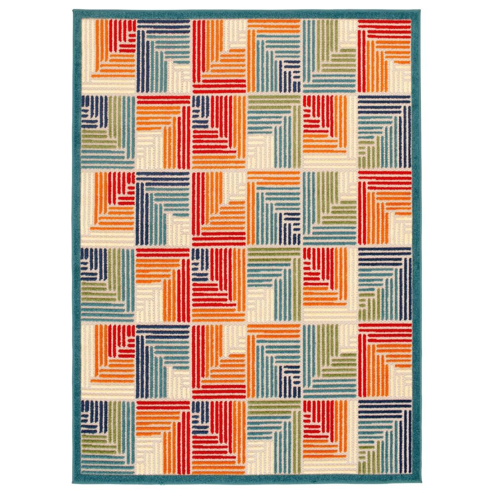 Central Oriental Fontana Haldis 2"2" x 7"6" Cream Runner, , large