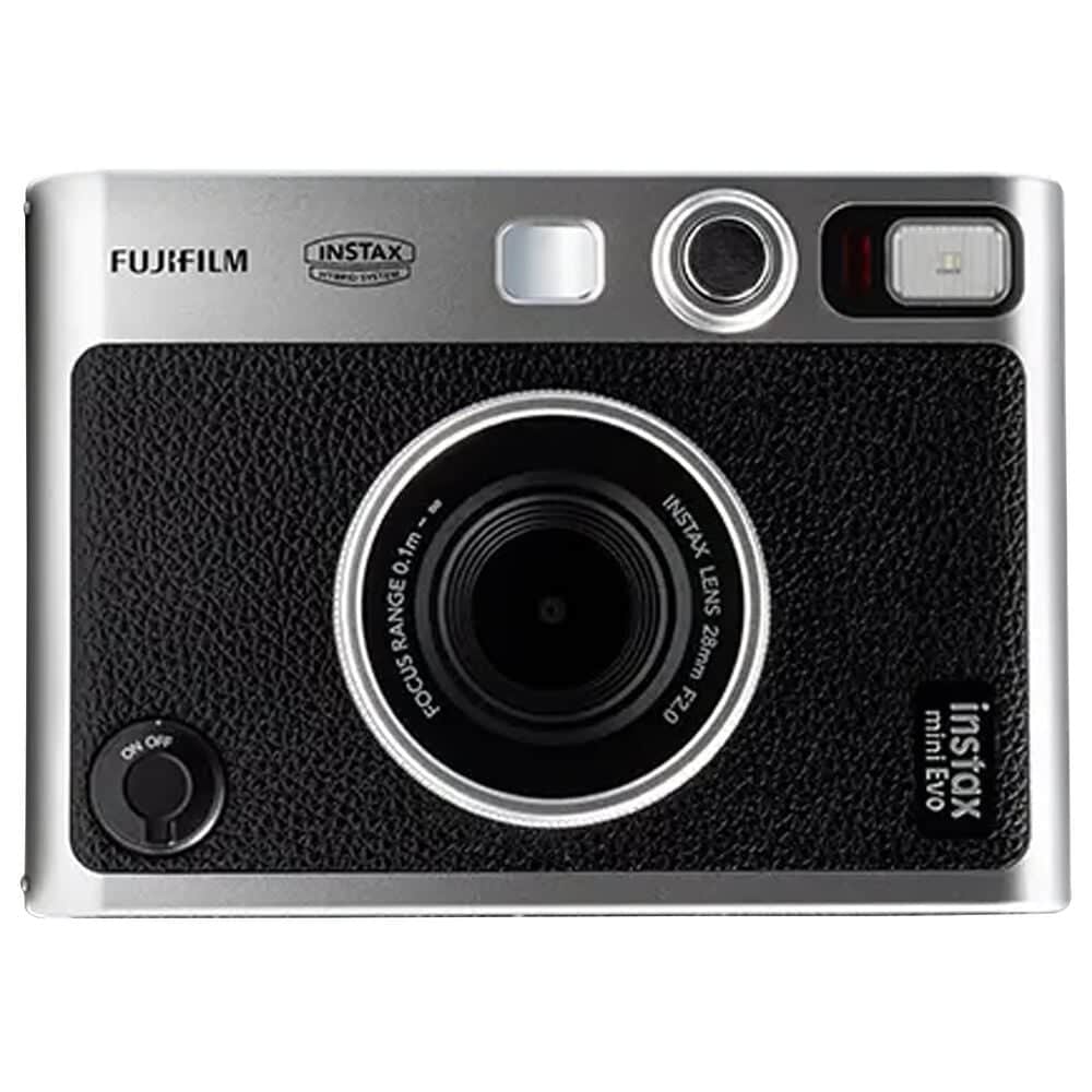Fujifilm Instax Mini Evo Hybrid Digital/Instant Film Camera in Black, , large