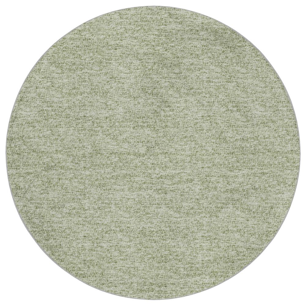 Dalyn Rug Company Voyage VY2 Celery 8" Round Area Rug, , large