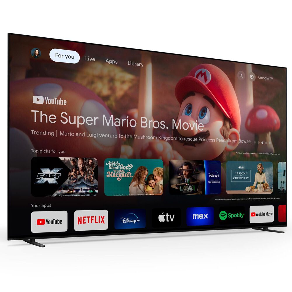 Sony 77&quot; BRAVIA 8 OLED 4K TV, , large