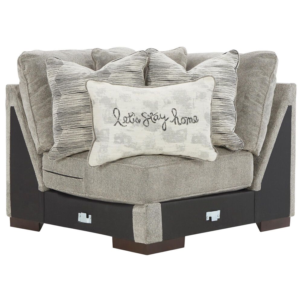 Ashley Bayless 4- Piece Sectional in Bayless Smoke, , large