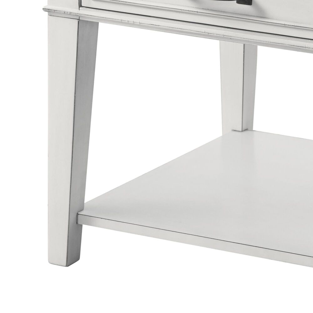 Martin Svensson Home Del Mar End Table in Antique White/Grey, , large