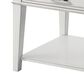 Martin Svensson Home Del Mar End Table in Antique White/Grey, , large