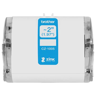 Brother Continuous Label Paper Roll (2"x16.4"), , large