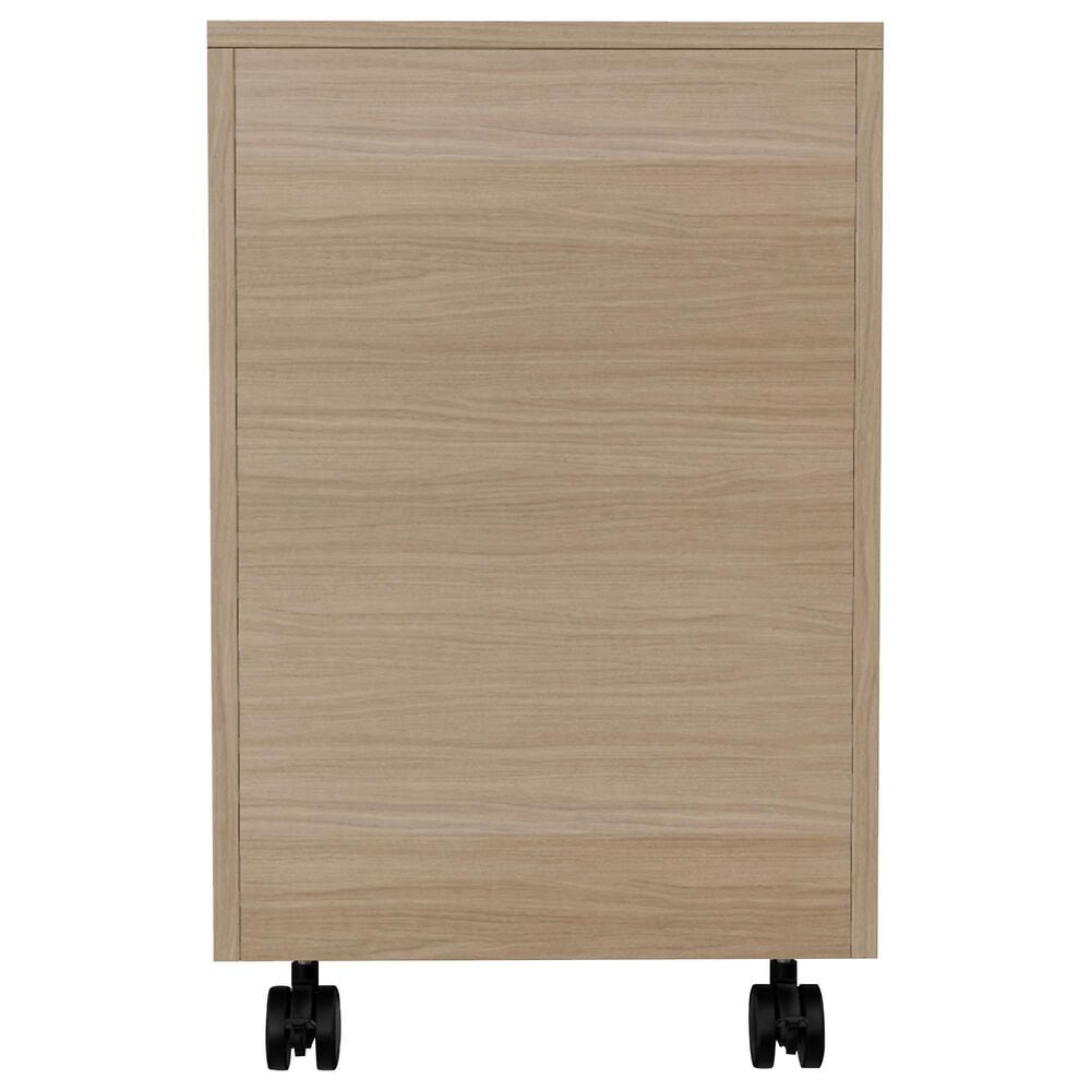 BDI Sequel Studio Mobile File Pedestal in Neo Oak and Bronze, , large