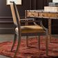 Hooker Furniture Archives Arm Chair with Dark Blond Upholstered in Classic Walnut, , large