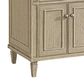 James Martin Vanities Lorelai 72" Double Vanity in Whitewashed Oak with 3 CM Arctic Fall Solid Surface Top, , large