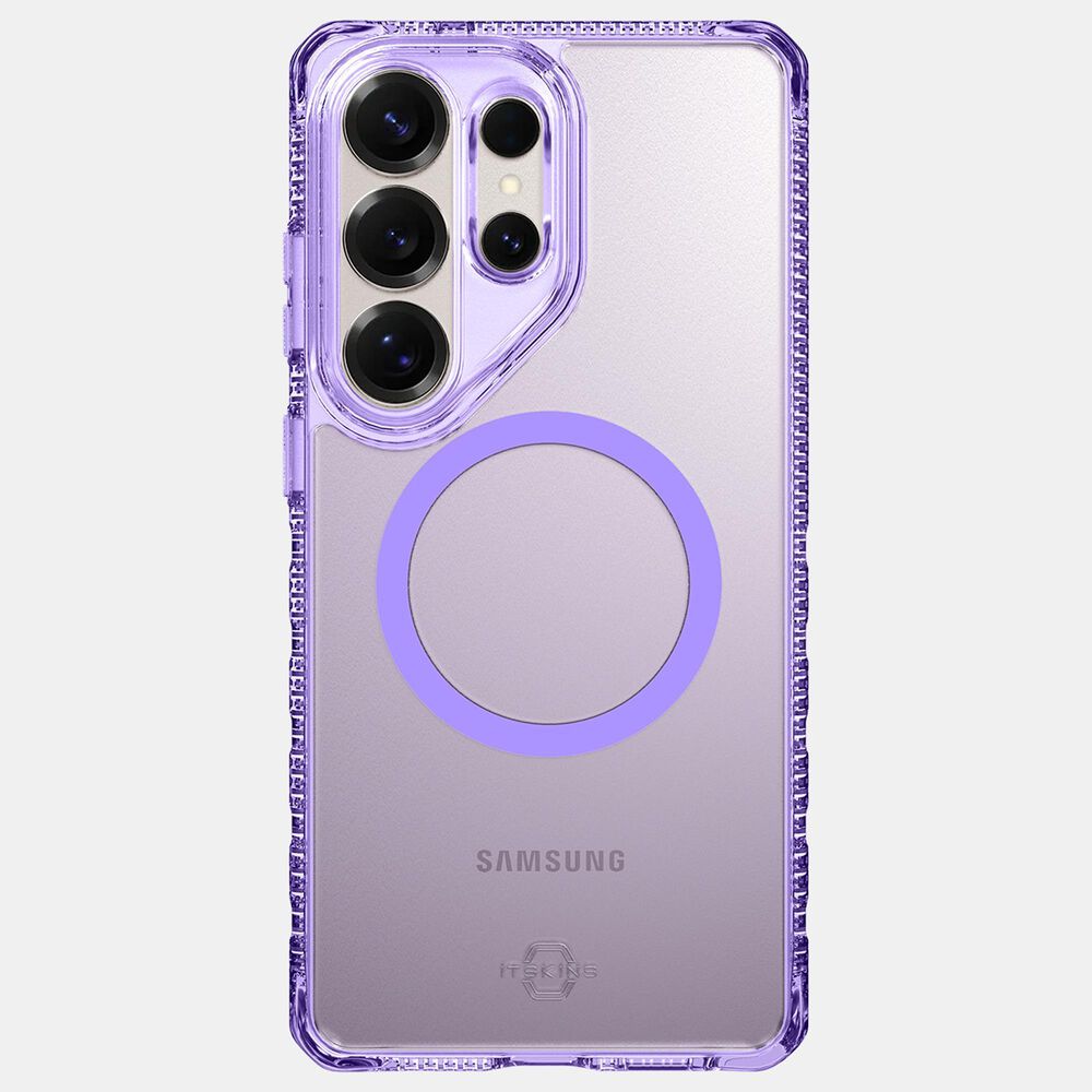 ITSkins Hybrid_R Clear MagSafe Case for Samsung Galaxy S26 Ultra - Clear, , large