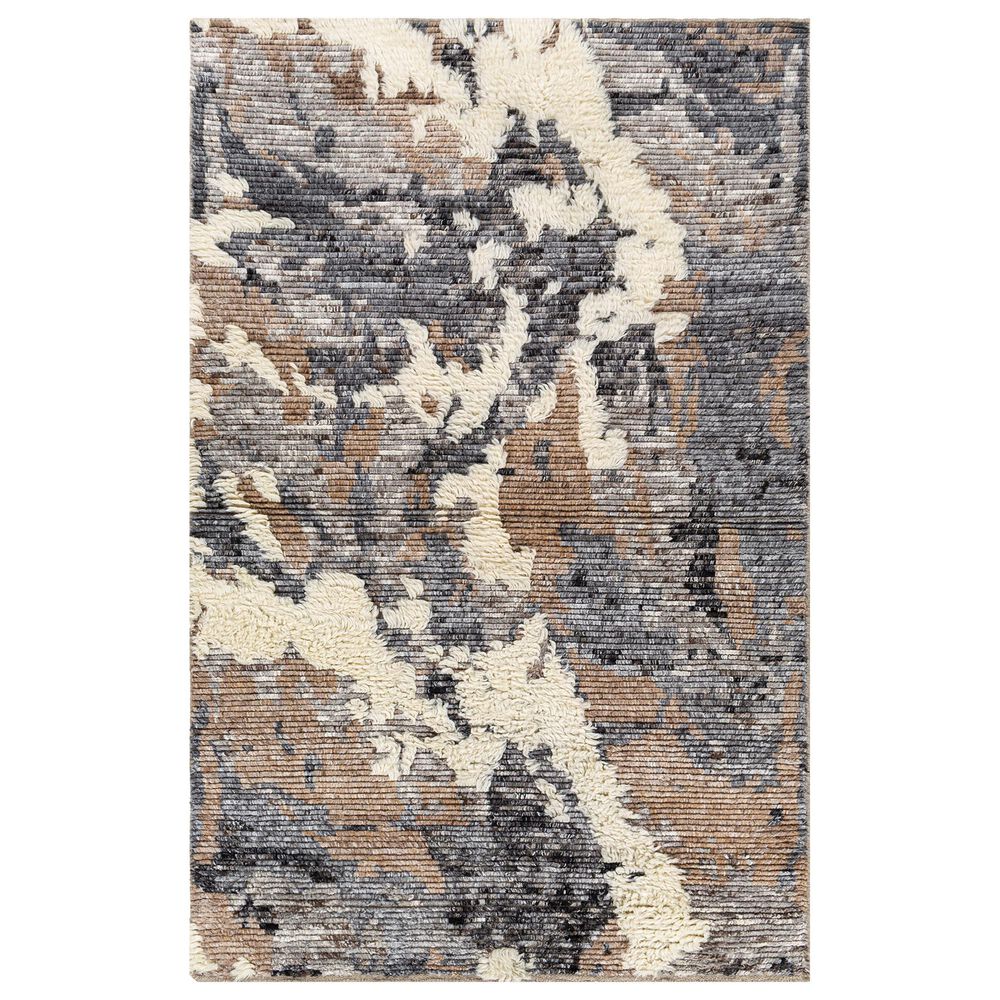 Surya Socrates 2" x 3" Cream, Black, Charcoal, Gray and Brown Area Rug, , large